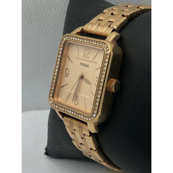 Fossil BQ3366 Women's Gold Stainless Steel Analog - Picture 2 of 9